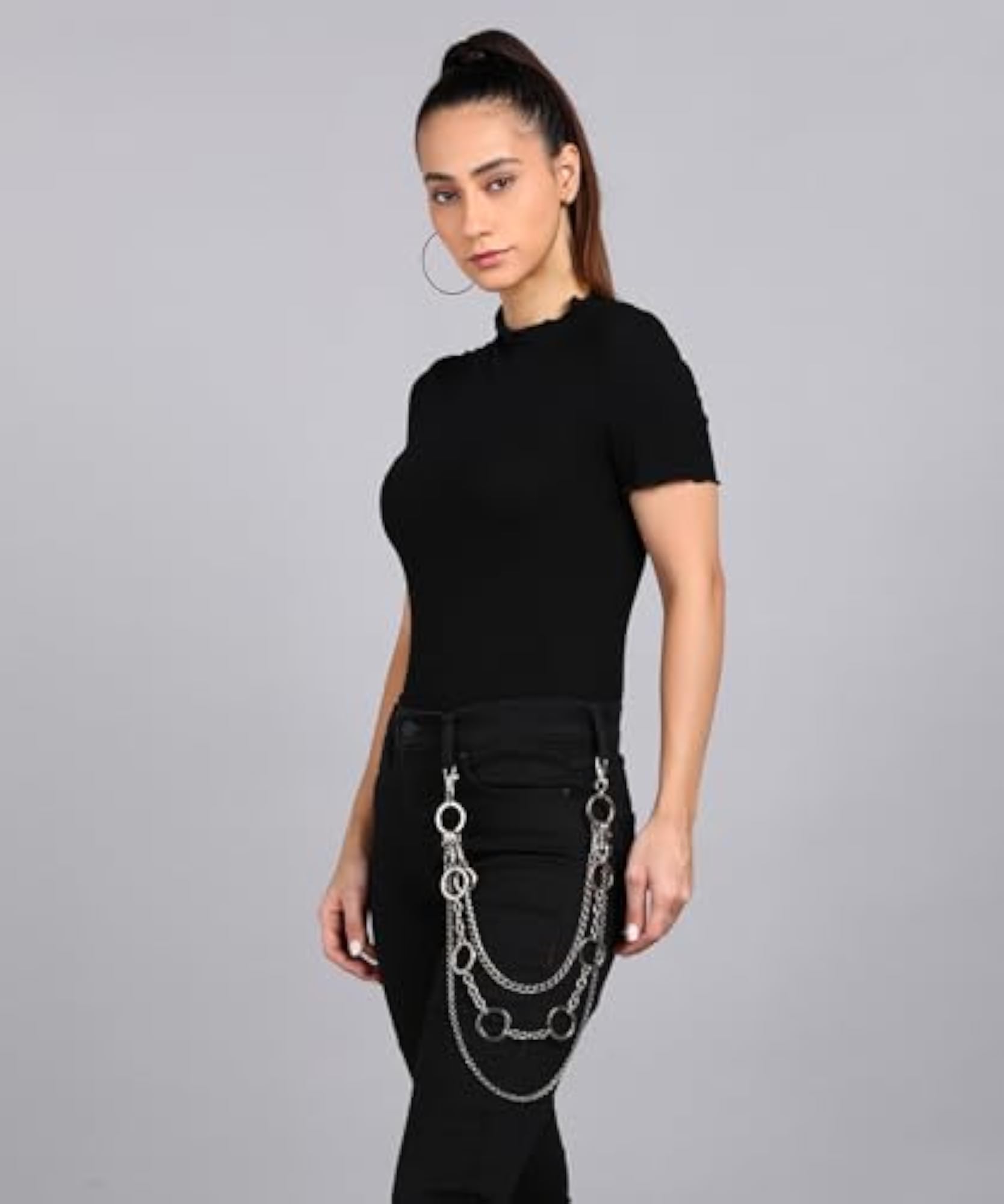 Detachable Punk Multi Layer Pants Chain for Men and Women